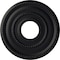 Ekena Millwork Valeriano Ceiling Medallion (Fits Canopies up to 6 1/4"), 12 1/8"OD x 3 5/8"ID x 3/4"P, Steel Gray CM12VASGS - alternate 1